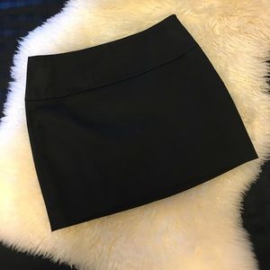Express Black Mini Skirt NWT